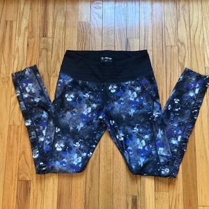 MPG Sport black floral legging Sm